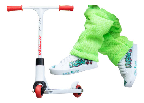 Con Finger Scooter, Pantalones Para Dedos, Zapatos Para Niño