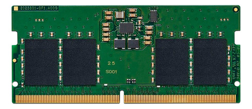 Memoria Sodimm Kingston, Ddr5 Pc5-38400 (4800mhz), Cl40, 8gb