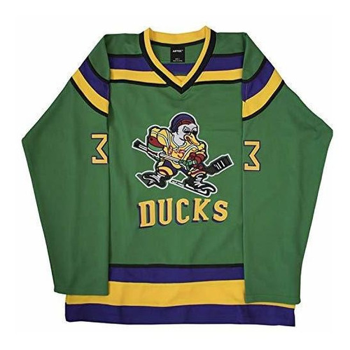 Goldberg 33 Ducks Jersey S-xxxl Verde, 90s Hip Hop Ropa Para