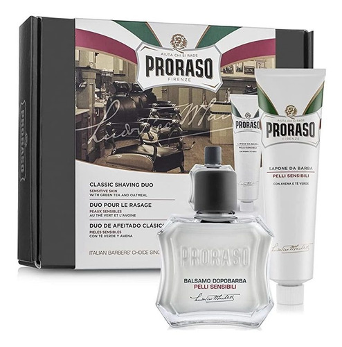 Proraso Proraso Classic - Kit De Afeitado Duo De Fórmula Par