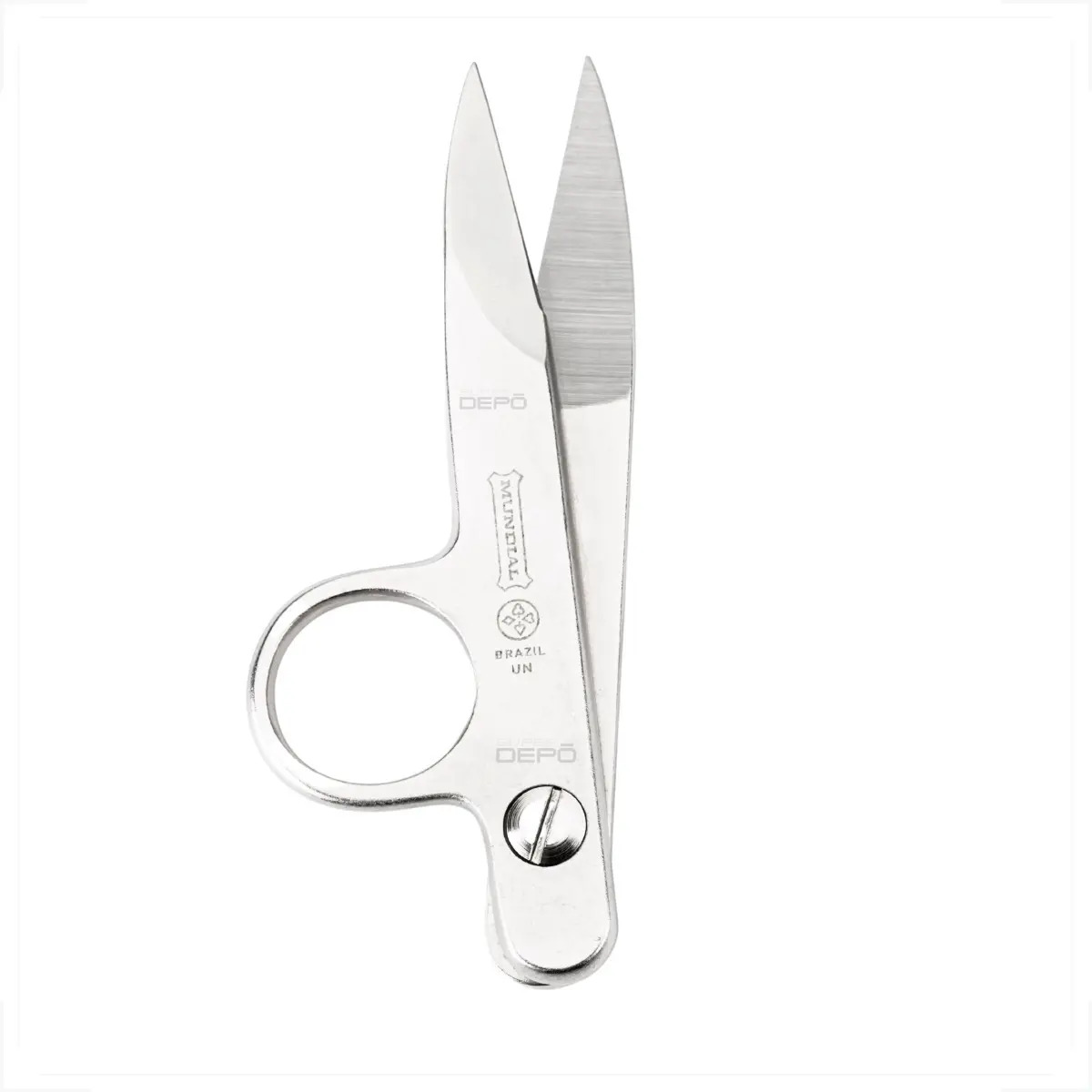 Tesoura Mundial Arremate Tecelão Costura 11,5cm Aço Metal