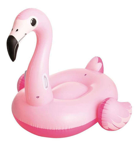 Boia Infantil Inflável Piscina Flamingo Media Cor Rosa Pink