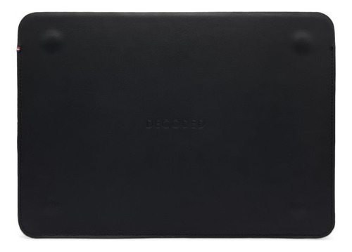 Sleeve Cuero Frame Nike Grind Para Macbook 13 Decoded Negro