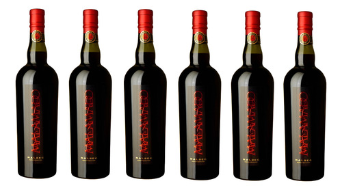 Malamado Malbec 6u Vino Fortificado Envio Gratis Todo Pais