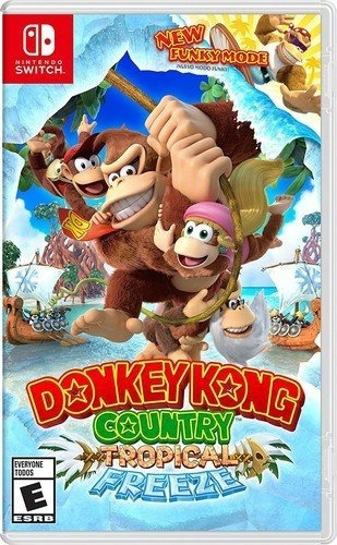 Donkey Kong Country Tropical Freeze - Switch - Mídia Física