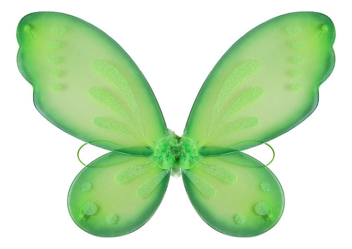 Disfraces De Alas De Hada De Mariposa Verde Talla Única