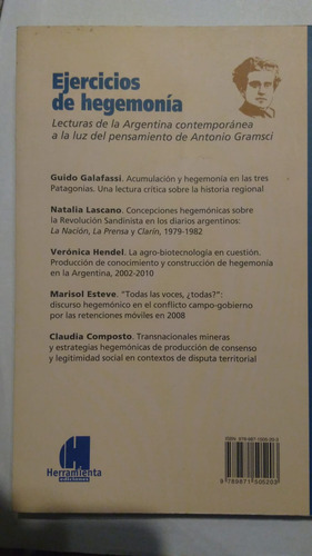 Ejercicios De Hegemonía - Guido Galafassi Y Otros (Usado)