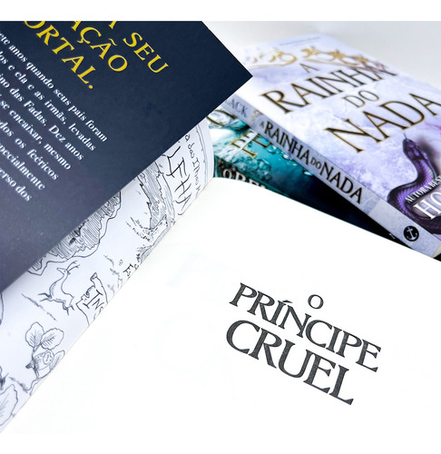 O Príncipe Cruel + O Rei Perverso + A Rainha Do Nada - Vol. 1, 2 E 3 - O Povo Do Ar - Holly Black - 3 Livros Físicos