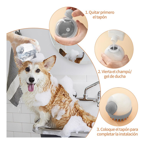 Cepillo De Baño Para Perro Mascotas,cepillo De Masaje De