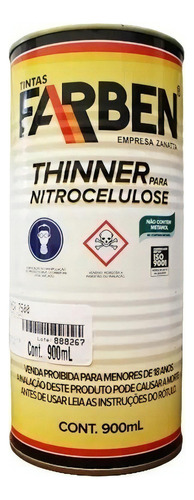 Thinner Premium 900 ml - Cores