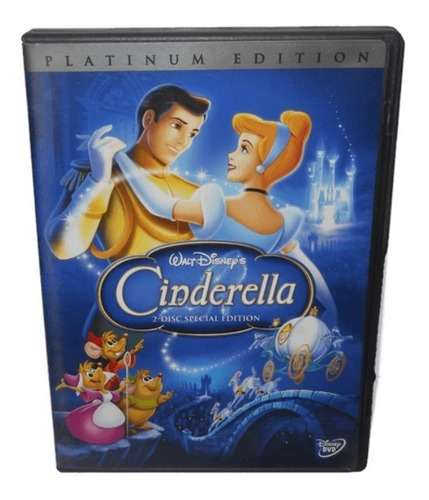 Cinderella Cenicienta Dvd Edicion Platinum 2 Discos Region 1