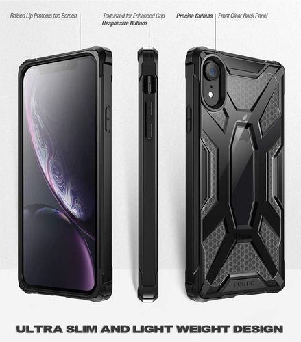 Poetic Affinity Series - Funda Diseñada Para Apple iPhone XR