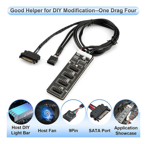 Divisor De Cabezal Usb De 9 Pines, Divisor De Cabezal Usb2.0