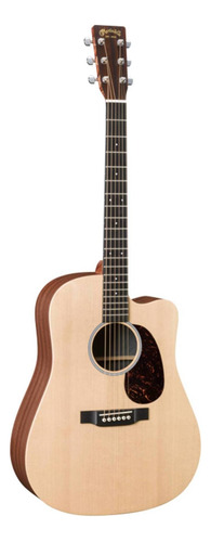 Guitarra acústica C.F. Martin & Co. DCX1AE para diestros natural hand-rubbed