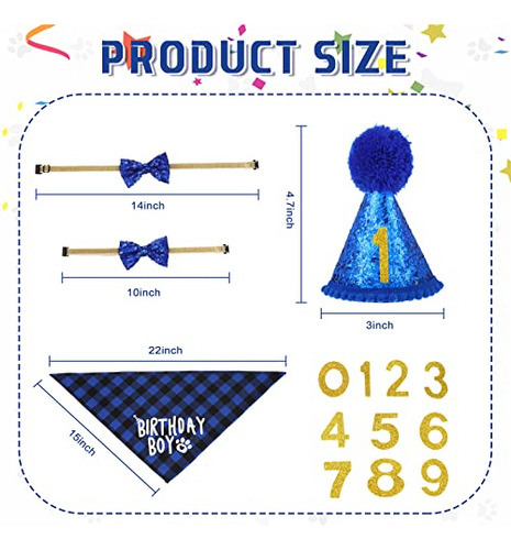 Fiesta De Cumpleaños Para Perros - Conjunto Elegante De