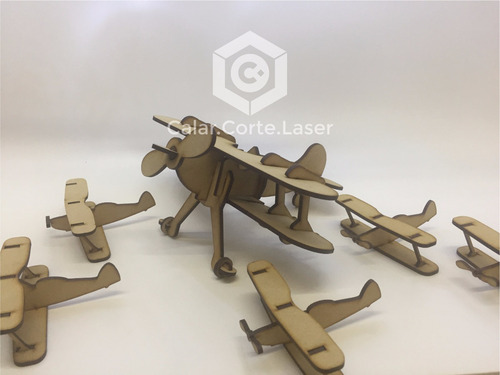 Imagen 2 de 4 de Combo 20 Avion Souvenirs + Central Fibrofacil Infantiles