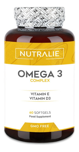 Nutralie Omega 3 X4700mg  +vitamina E +d3 +ultra Dha +epa
