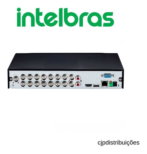 Dvr 16 Canais Muli Hd Intelbras 1116 Mhdx Frete Grátis Rj