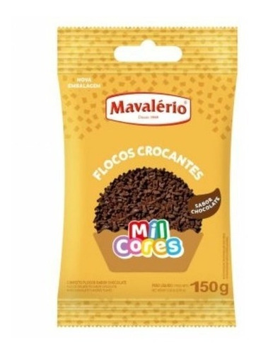 3 Granulado En Flocos Chocolate Crocantes Mavalerio 150g 