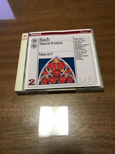 Bach Mass In B Minor Mass In F Cd Phillips Duo 2 Cd 1993 