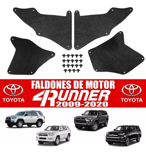 Faldones Guardapolvos De Motor 4runner 2009 2020