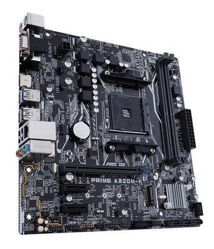 Tarjeta Madre Asus A320m-k Amd A320 Ryzen 1ra Gen A-series 7