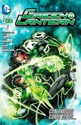 Comic Green Lantern Num 6. Con Amigos Como Estos Ecc Y Dc