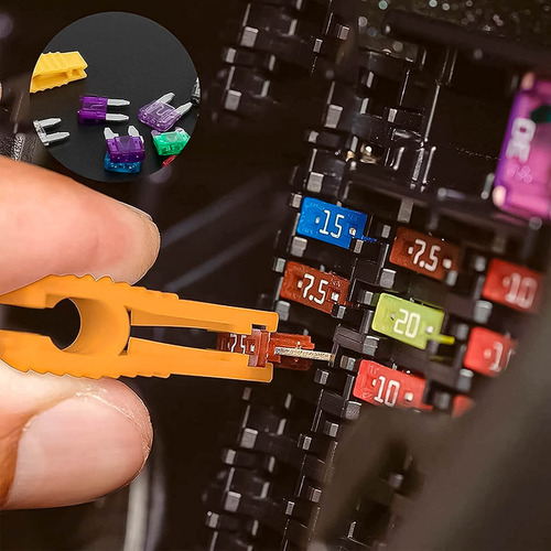Kit Fusível Automotivo 3886 10 Modelos 100 Peças De 2a A 35a