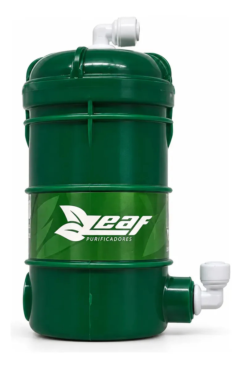 Refil Bacteriológico Para Purificador De Água Marca Leaf Cor Verde-escuro