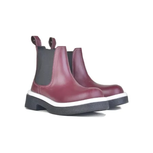 Botinetas Botitas Urbanas De Mujer De Cuero Cary Ferraro
