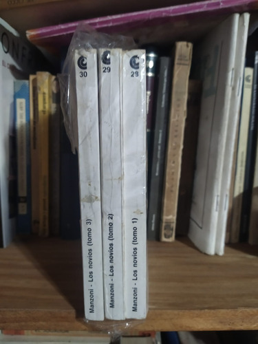 Los Novios De Alessandro Manzoni - 3 Tomos - Ceal - Usado (u (Usado)