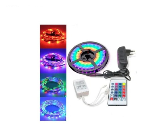 Tira Led Pro Colores Vibrantes 5 M