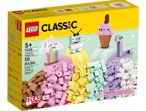 Lego Classic 11028 Diversion Creativa Color Pastel 333 Pzas