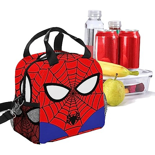 Super Hero Bolsa De Almuerzo Impermeable Caja De Qmhq8