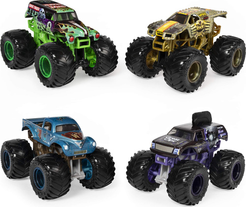 Monster Jam, Oficial Revela El Paquete De Acero De 4 Camione