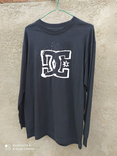 Remera Dc Shoes (nueva) Manga Larga Talle M 