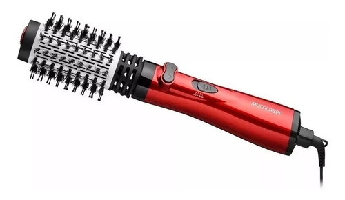 Escova Rotativa Beauty Multilaser 1000w 4 Em 1 Vermelha 127v Eb08