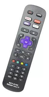 Controle Remoto Compatível Tv Semp Tcl Roku Led Smart