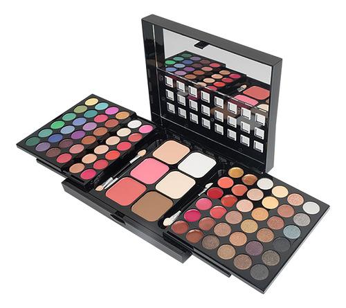 Set De Maquillaje Plegable De 78 Colores Para Ojos, Labios Y