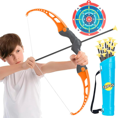 Juego De Arco Y Flecha, Juego De Tiro Con Arco Viene Con 13