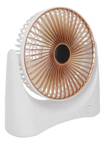1 Ventilador De Escritorio Mini Portátil De 3 Aspas Usb