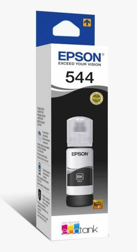 Tinta Epson Original T544 L3110 L3210 L3150 L3250 Negra