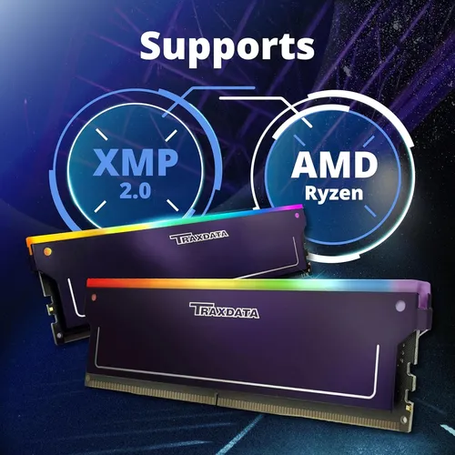 Memoria Ram Ddr4 32 Gb (2 X 16 Gb) 3200 Mhz Ddr4, Traxdata