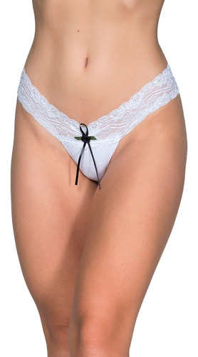 Kit 10 Calcinha Lingerie Feminina Sexy Tanga C Renda E Laço!