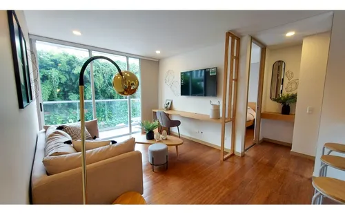 Apartamento Amoblado En Venta Para Inversion Sector El Campestre