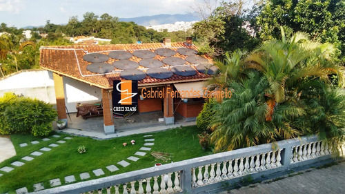 Imagem 2 de 15 de Atibaia Casa Com Piscina Estuda Permuta Abc - C-2754