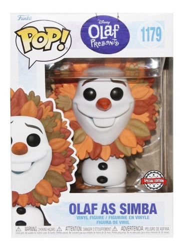  Funko Pop! Disney Olaf 1179
