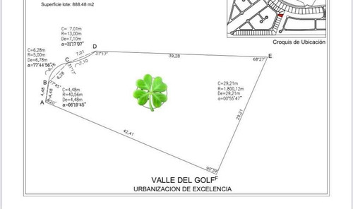 Imagen 2 de 11 de Terreno - Valle Del Golf