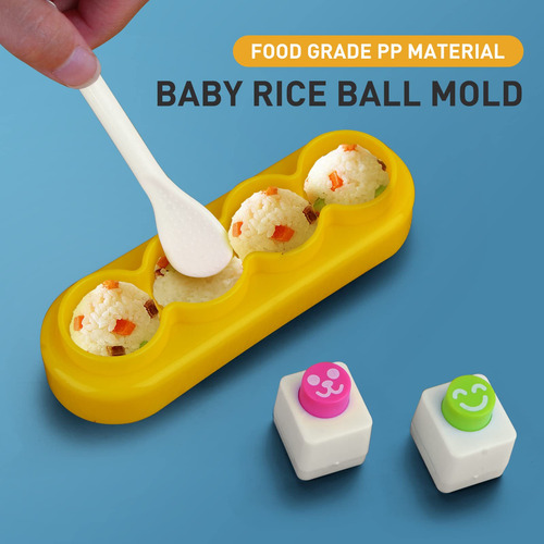 Molde Esférico Para Arroz Surpriseseptember Modelo Diy Bento Color