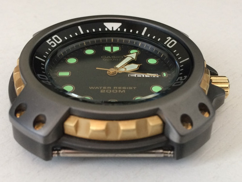 Relógio Casio Md-703 (*mod) - Diver - Antigo - Raríssimo